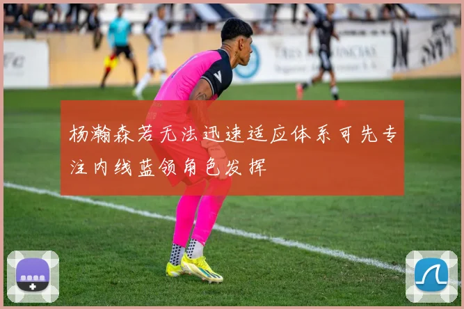 杨瀚森若无法迅速适应体系可先专注内线蓝领角色发挥